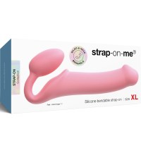 Bendable-strap-on-fake-PINK-XL-R